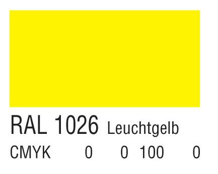 ral 1026亮黄色