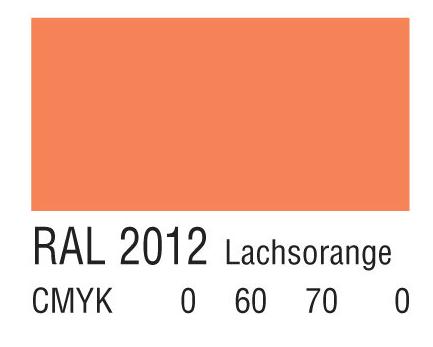 ral 2012鲑鱼橙