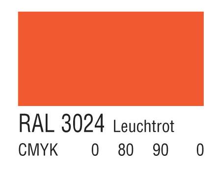 ral 3024亮红色