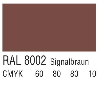 ral 8002信号褐